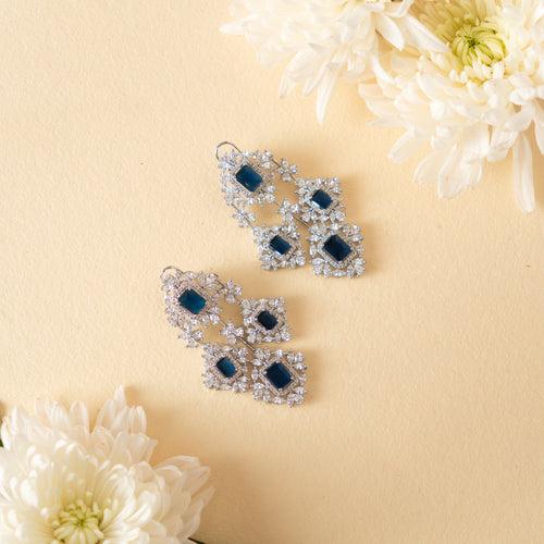 Jia Sapphire Diamond Earrings