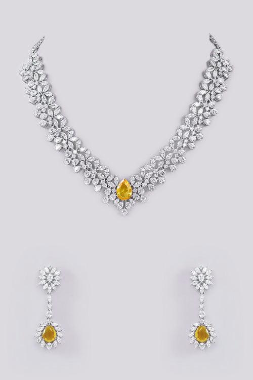 Qureshi Diamond Necklace set