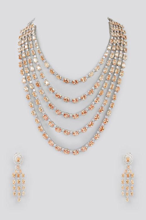 Rehmani Diamond Necklace set