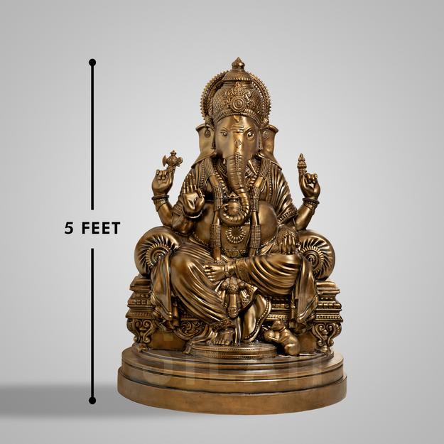 Lord Ganesha Life Size Sculpture