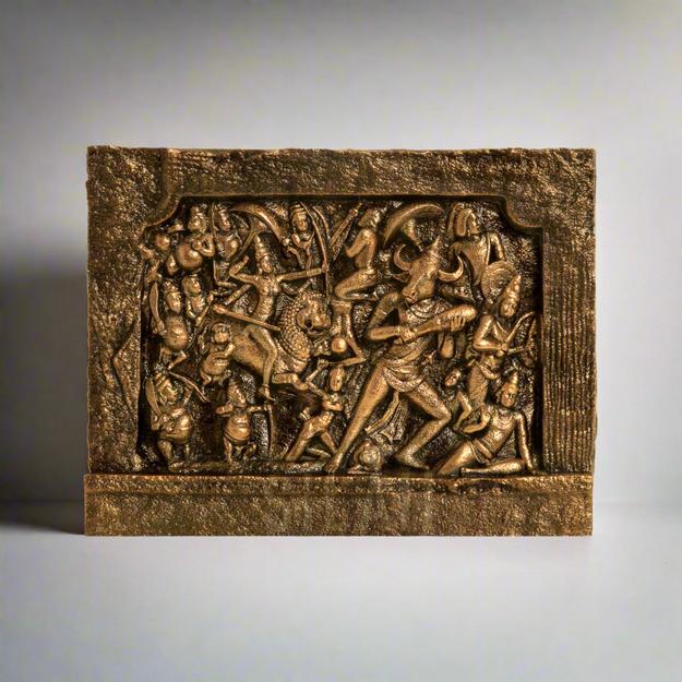 Replica of Mahishasura Mardini Relief Sculpture