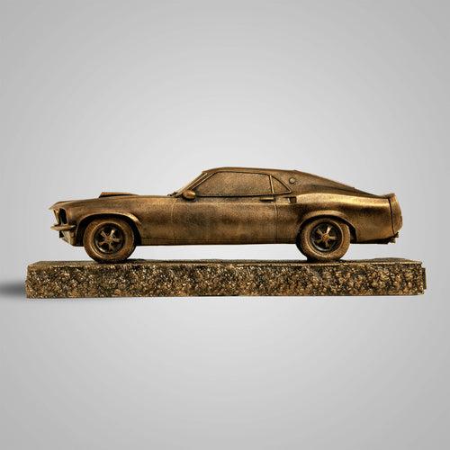 Replica of Mustang Car Sculpture