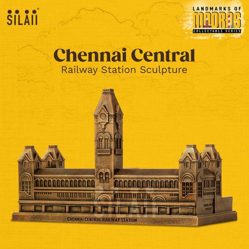 Chennai Central Railway Station Sculpture