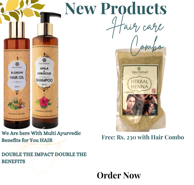 Balu Herbals Hair Care Combo