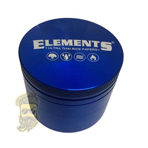 Elements Aluminium Grinder/Crusher - Blue