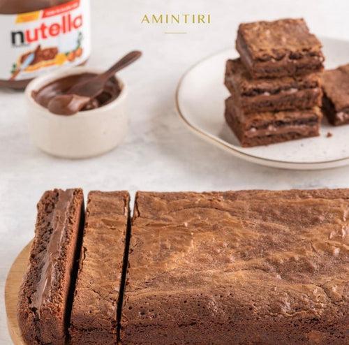 Nutella Brownie (Eggless)