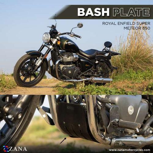 Zana-Bash Plate Black For Super Meteor 650