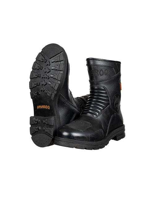 AMAROQ Viktor Motorcycle Riding Boots – Black