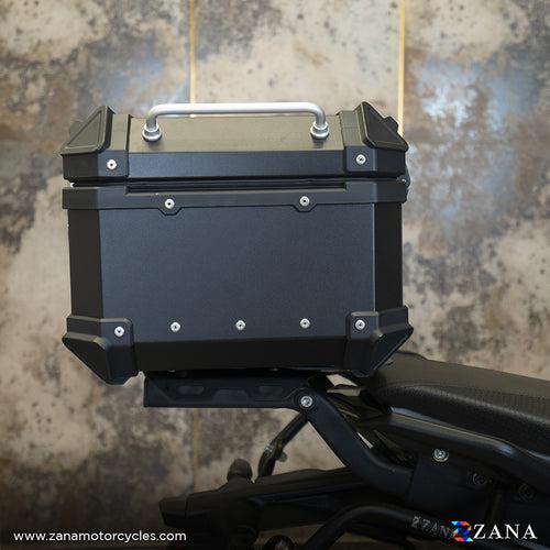 ZANA TOP BOX ALUMINIUM BLACK ( 35ltr )