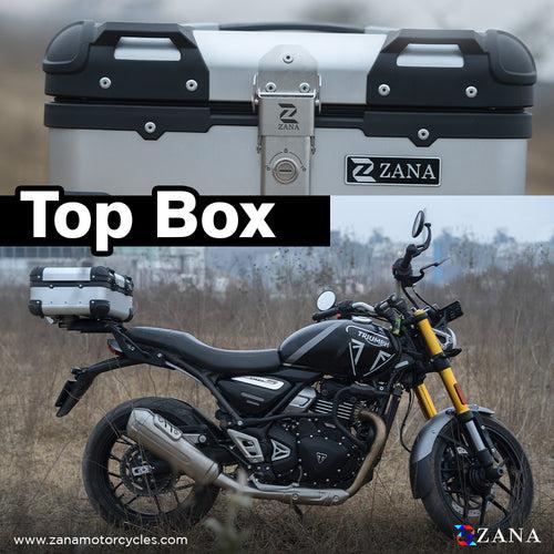 ZANA TOP BOX ALUMINIUM SILVER ( 22ltr )