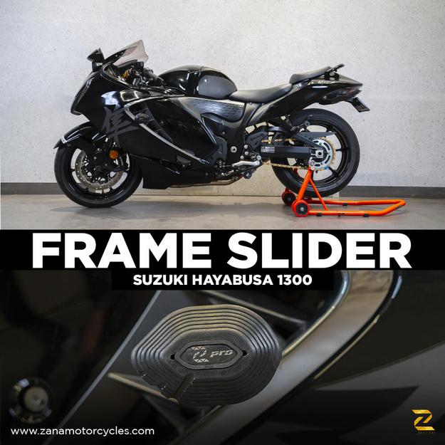 FRAME SLIDER BLACK FOR SUZUKI HAYABUSA 1300