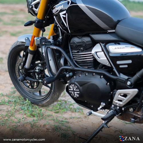 ZANA-CRASH GUARD WITH SLIDER BLACK FOR TRIUMPH SPEED 400