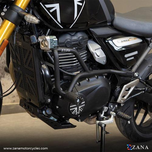 ZANA-CRASH GUARD WITH SLIDER BLACK FOR TRIUMPH SPEED 400