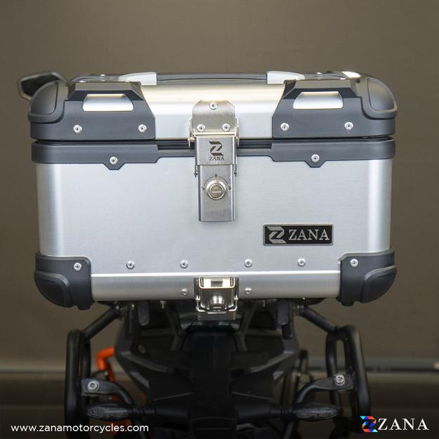 ZANA TOP BOX ALUMINIUM SILVER ( 35ltr )