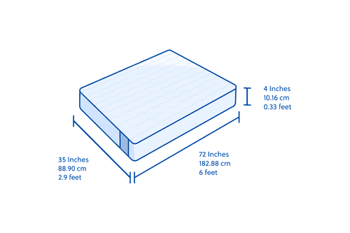 Flo mattress 4inch