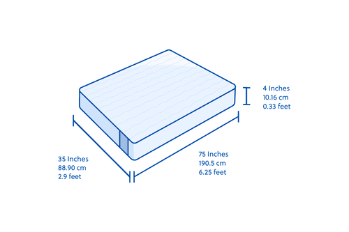 Flo mattress 4inch