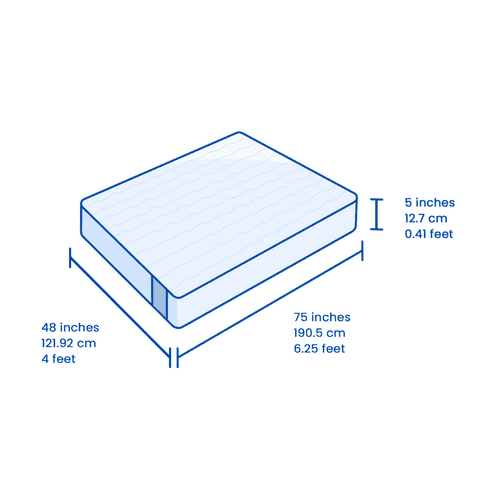 Flo Anti-Gravity™ Latex Mattress 5 Inch