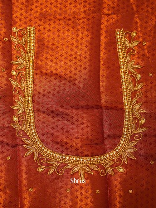 Copper - Aari Blouse