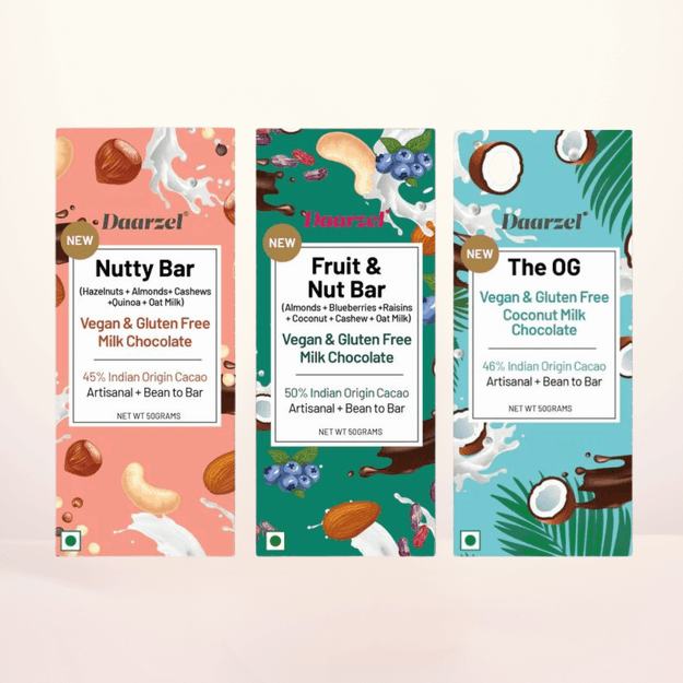 Pack of 3 Vegan milk Chocolate