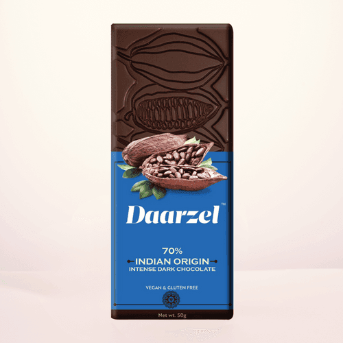 Daarzel 70% Indian Origin Dark Chocolate