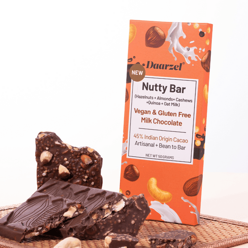 Nutty Bar 45% Mild Dark Chocolate