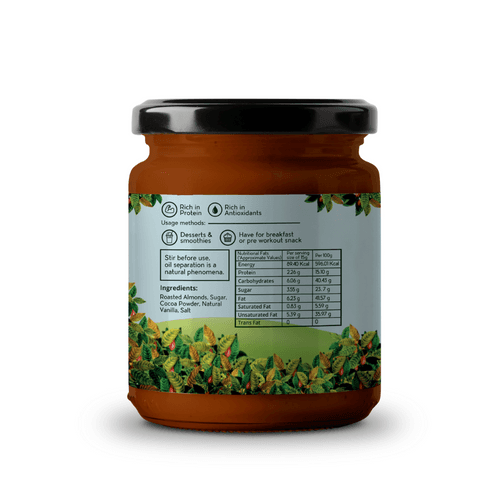 Almond Butter with 50% Contains Almond's | Vegan | Gluten-free