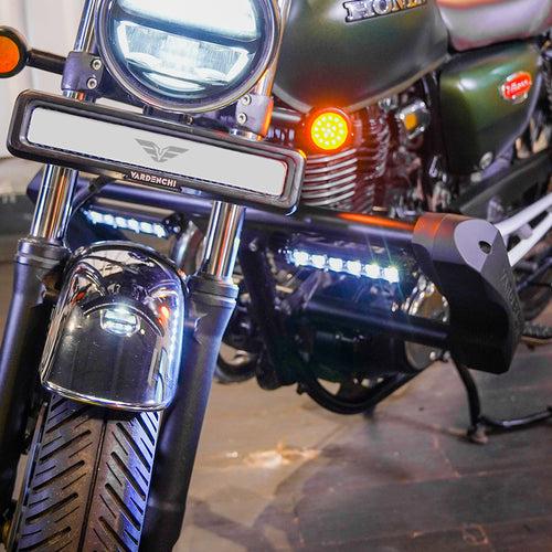 LED Crusader Leg Guard Honda Highness