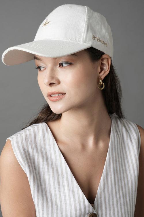 Just B Hemp Cap - White