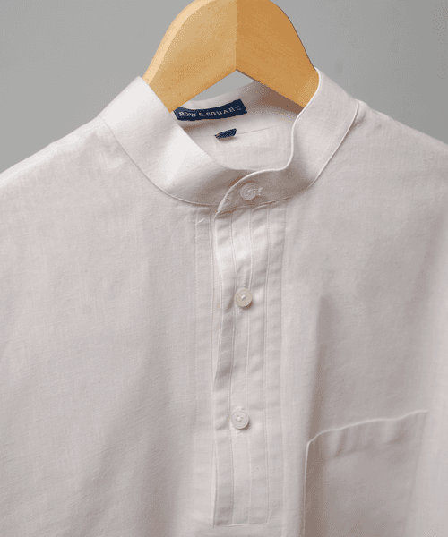 Shell Linen Half Sleeves Shirts