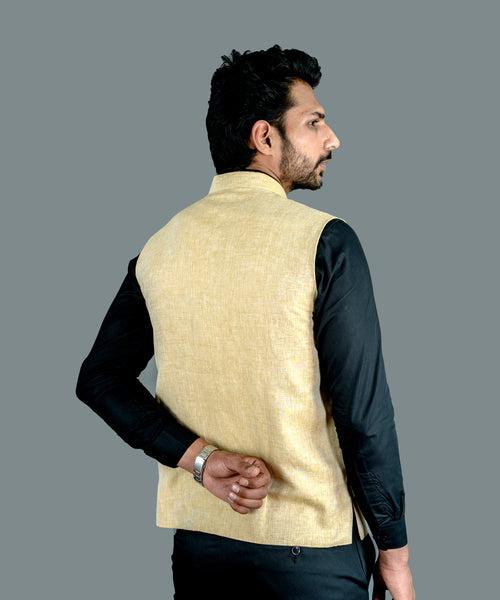 Khaki Nehru Jacket