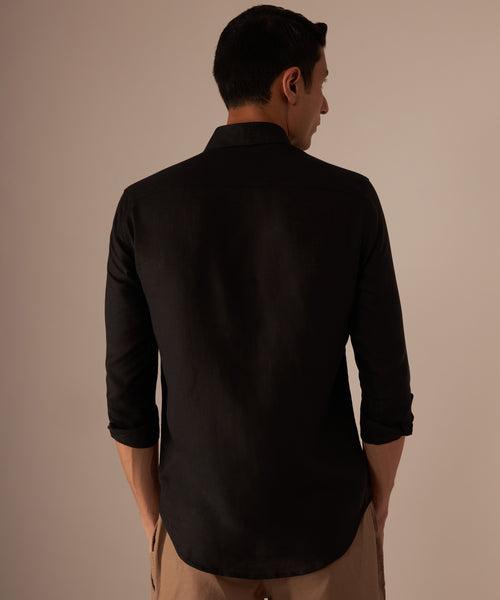 Onyx Linen Shirt