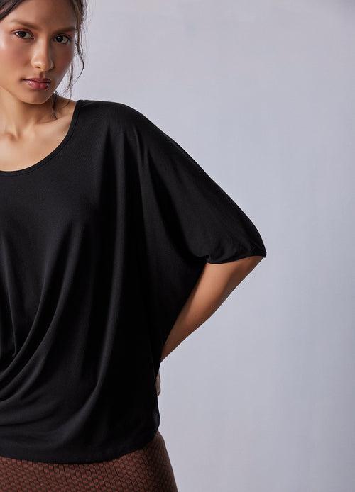 Black Drape Top