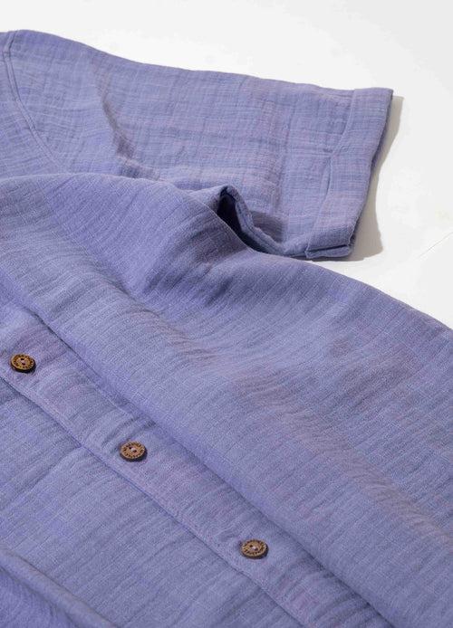 Lavender Cuban Shirt