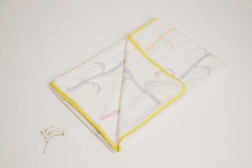 Masaya Single Dohar Blanket- K for Koala- Yellow