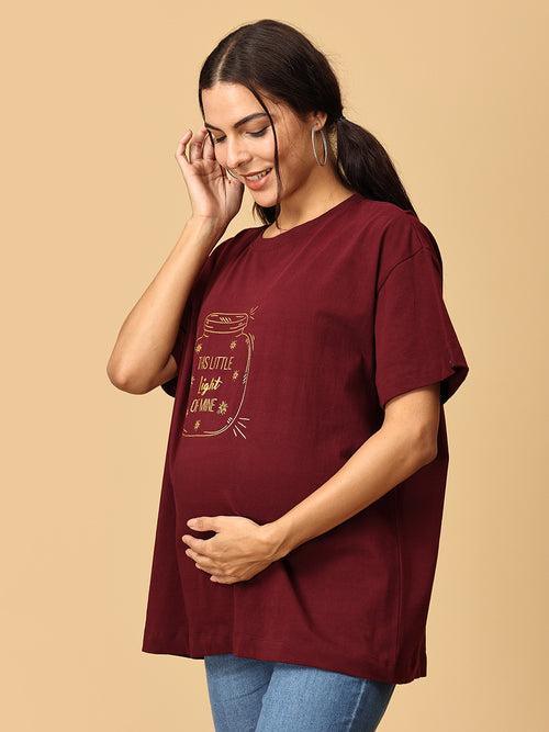 Little Light of Love Oversized Mumma T shirt