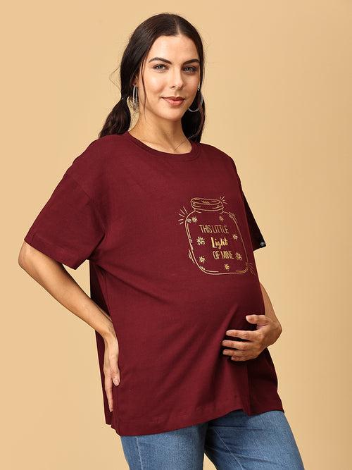 Little Light of Love Oversized Mumma T shirt