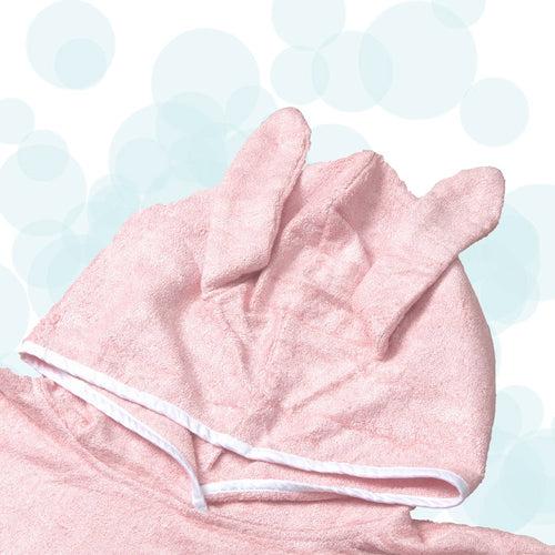 FancyFluff Bamboo Cotton Baby Poncho- Bunny