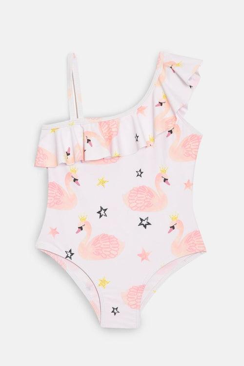 Flamingo Fling Girls Swimsuit