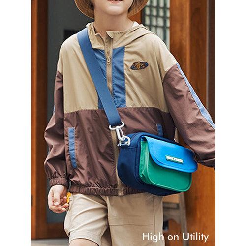 Little Surprise Box Canvas Material Casual Sling Bag for Kids