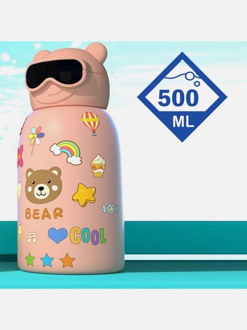 Little Surprise Box DIY Sticker Specsy Ted Kids Water Bottle