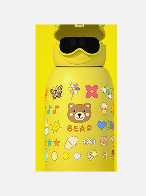 Little Surprise Box DIY Sticker Specsy Ted Kids Water Bottle