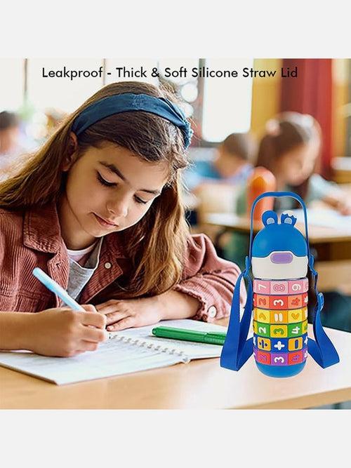 Little Surprise Box Math's Wizard Theme Stainless Steel Water Bottle For Kids