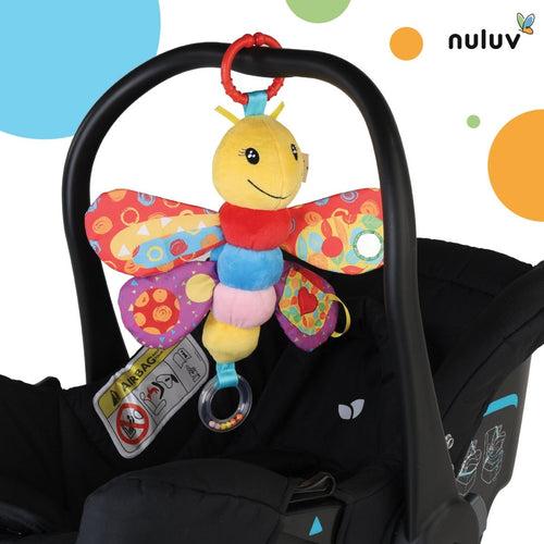 Nuluv Butterfly- Soft toy crinkle and teether