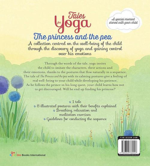Om Books International Tales for Yoga : The Princess and the Pea A tale along with postures for being patient