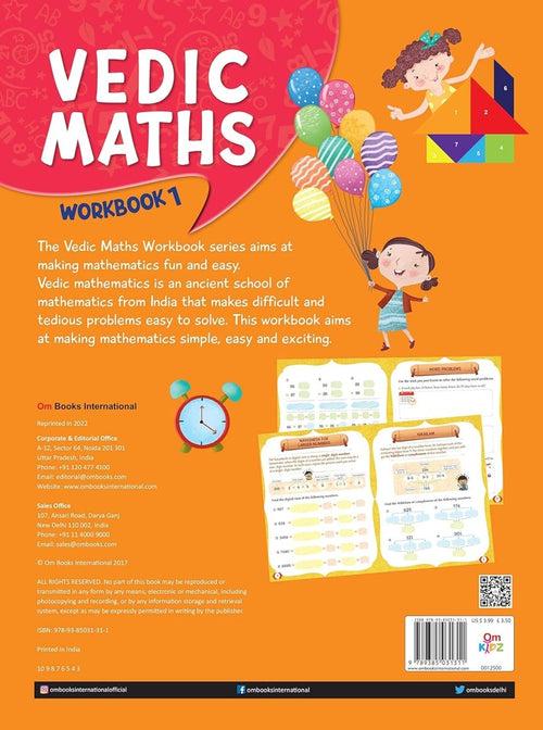 Om Books International Vedic Math Activity Workbook Level -1