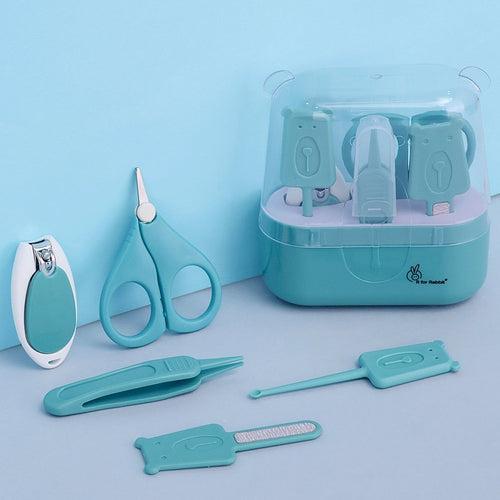 R for Rabbit Stylo Teddy Baby Manicure Set- Blue