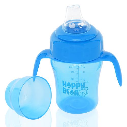 Happy Bear 2 in 1 Spout and Straw Sipper 210ml