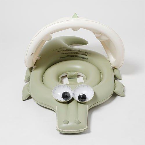 SUNNYLiFE Baby Float Cookie the Croc Khaki