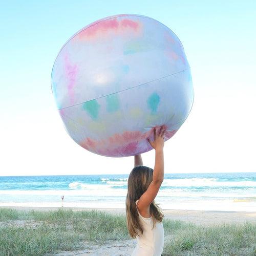 SUNNYLiFE Giant Inflatable Beach Ball Tie Dye Tie Dye