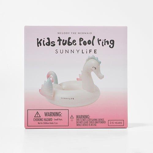 SUNNYLiFE Kids Pool Ring Melody the Mermaid Multi